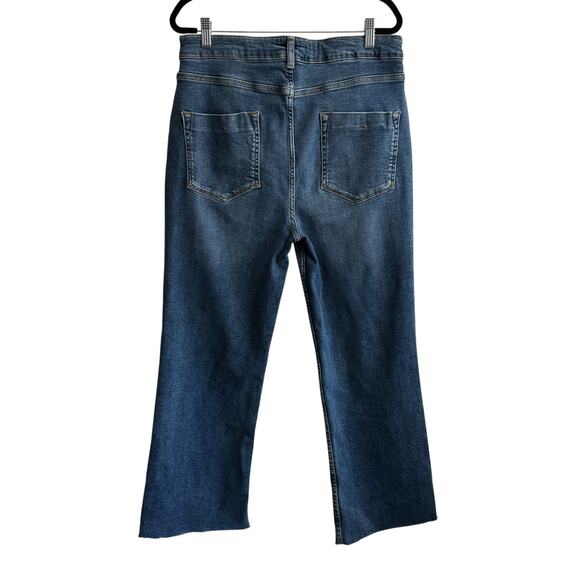 Anthropologie Pilcro Straight Jeans with Raw Hem Size 31 - Picture 8 of 11